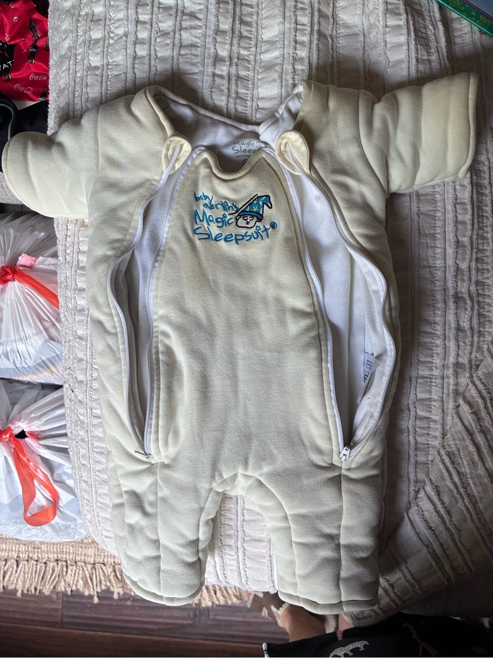 Magic Cream Baby Sleepsuit One-Piece Footie